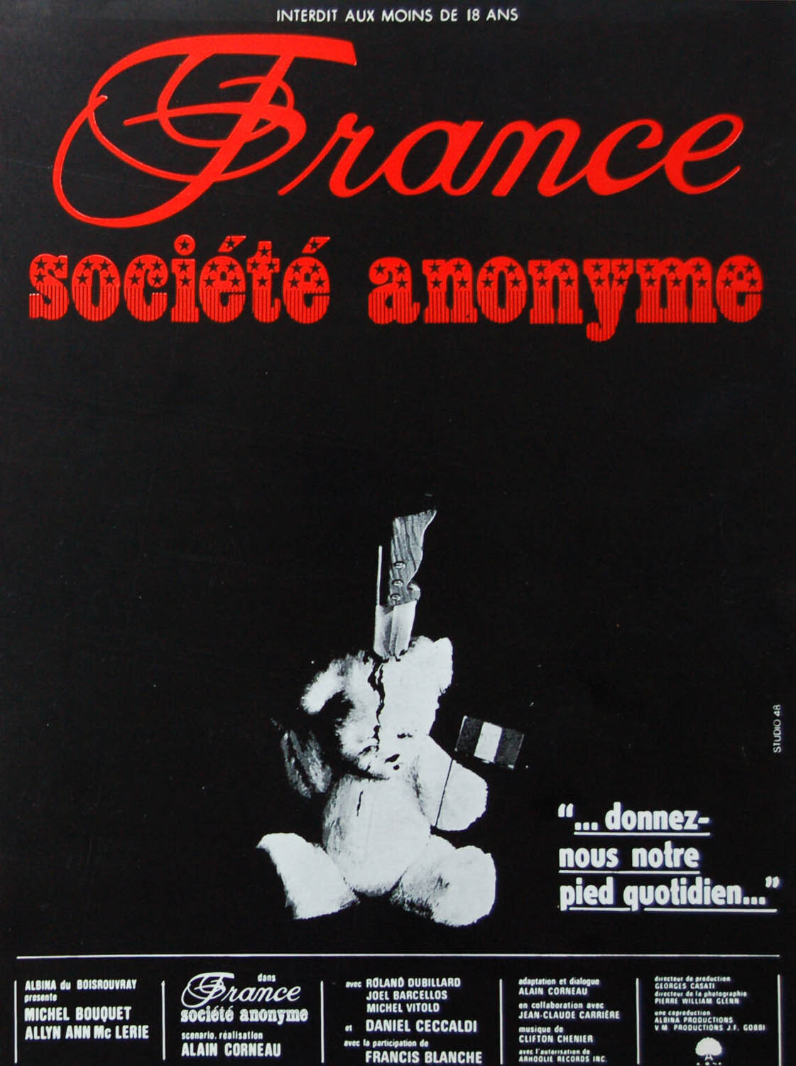 FRANCE, SOCIÉTÉ ANONYME